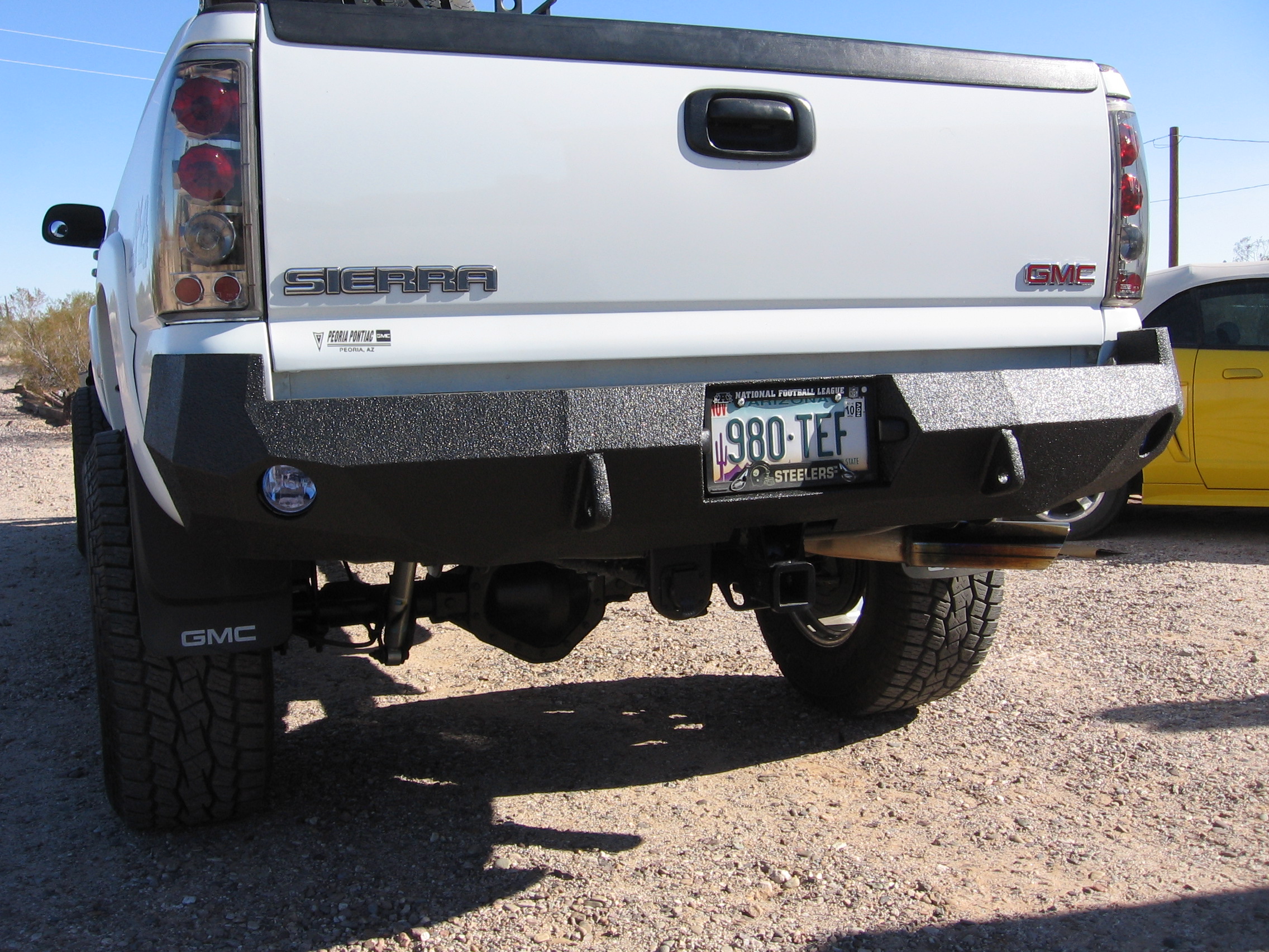 03-07 Chevrolet 1500 rear base bumper