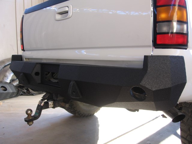 99-02 Chevrolet 1500 rear base bumper