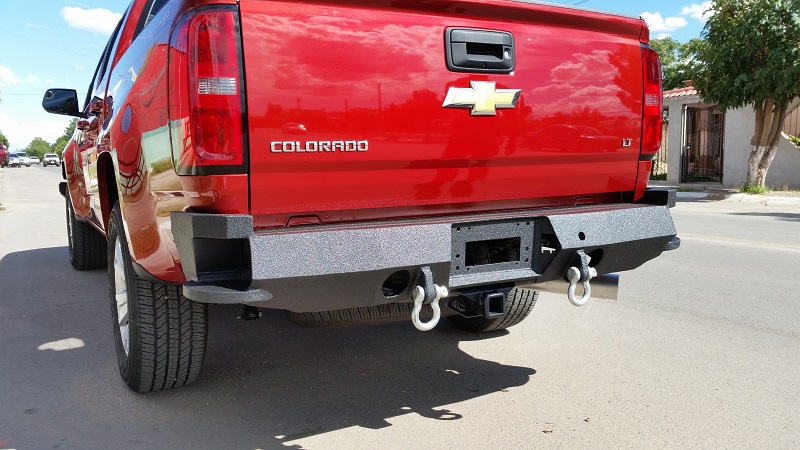 Colorado 15-22 Rear base bumper with side steps