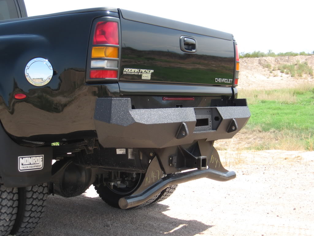 03-09 Chevrolet Kodiak rear base bumper