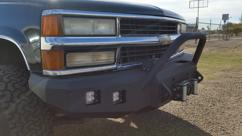 88-98 Chevy TAHOE  Dellta with square light holes