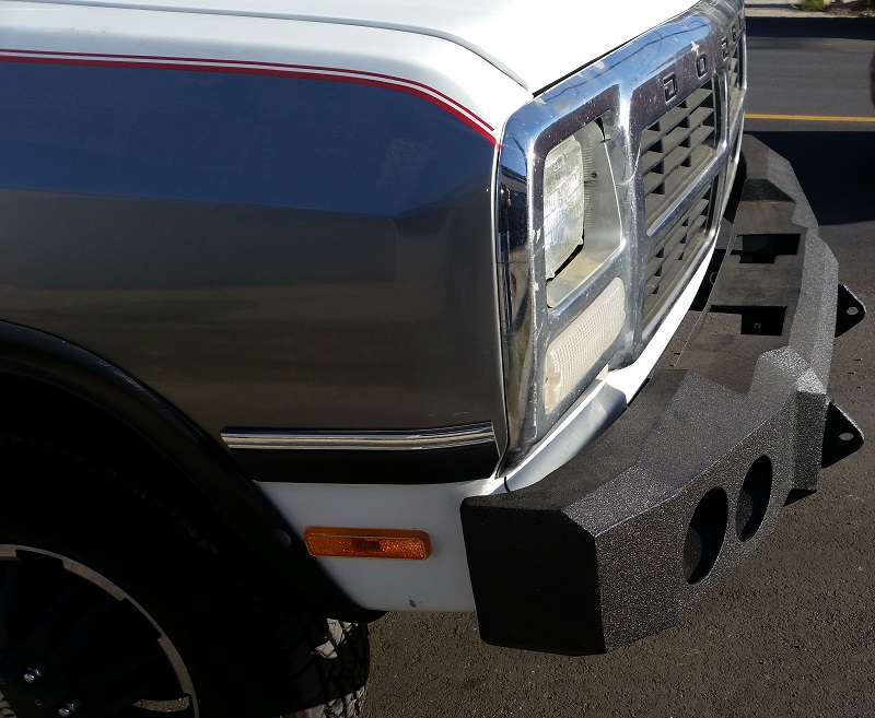 81-94 Dodge 1500 front base bumper