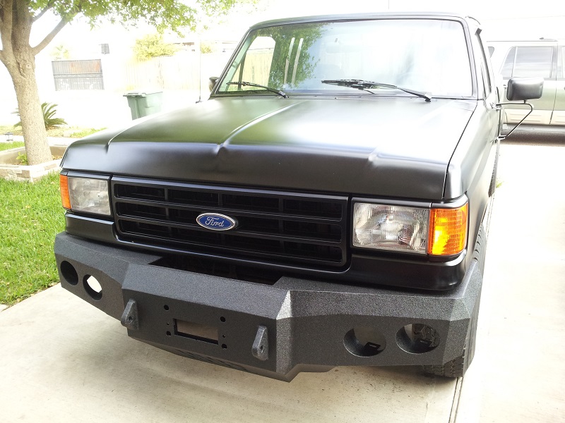 87-91 Ford F150 front base bumper