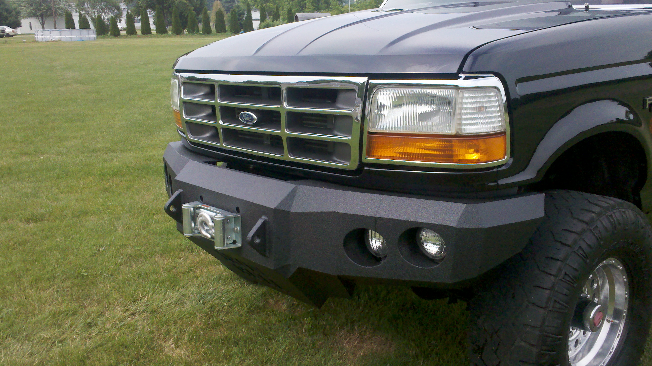 92-96 Ford F250 front base bumper
