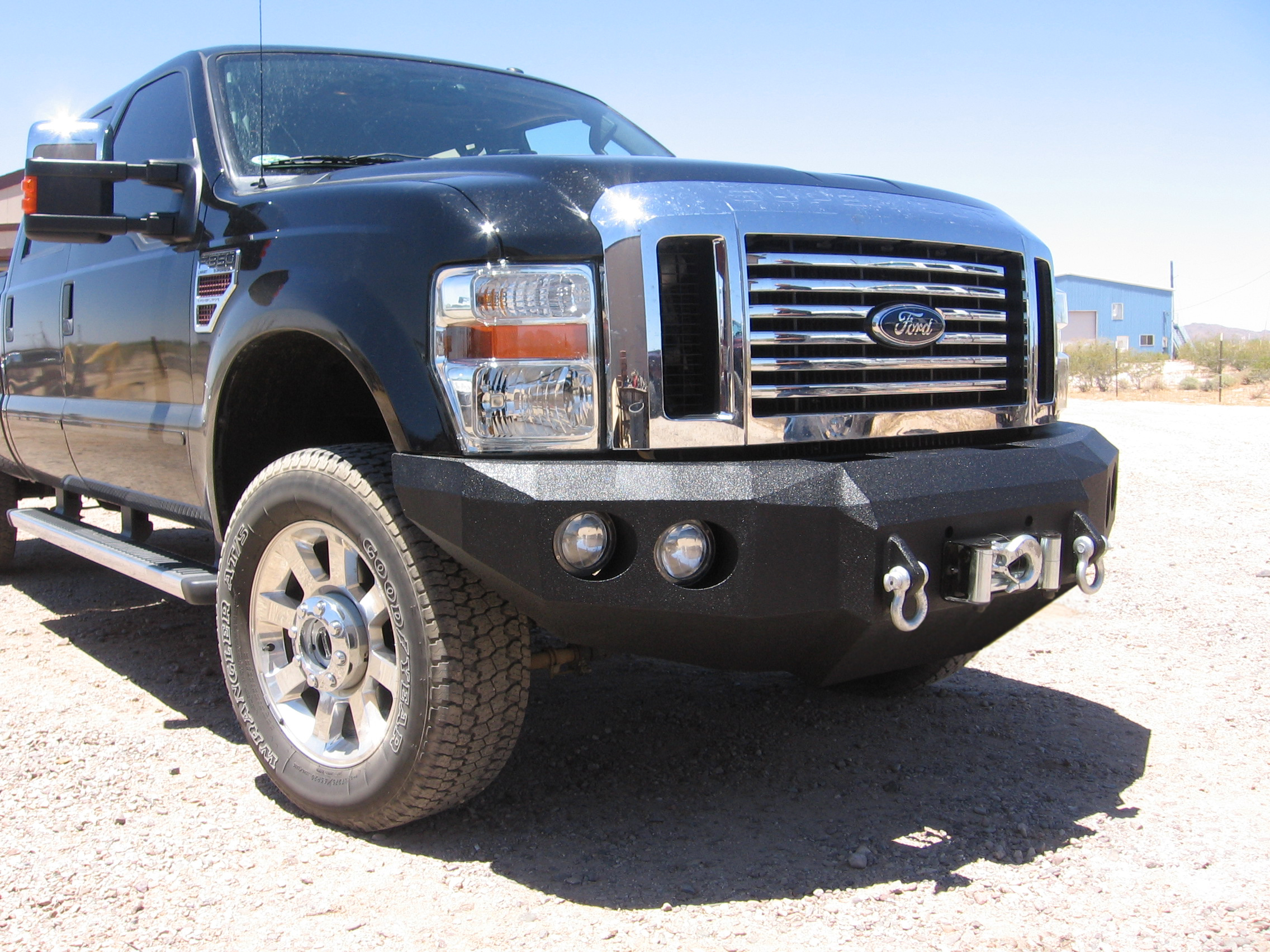 08-10 Ford F250 front base bumper