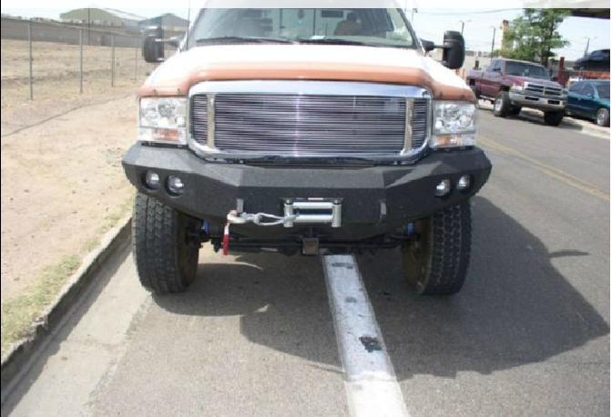 99-04 Ford F250 front base bumper