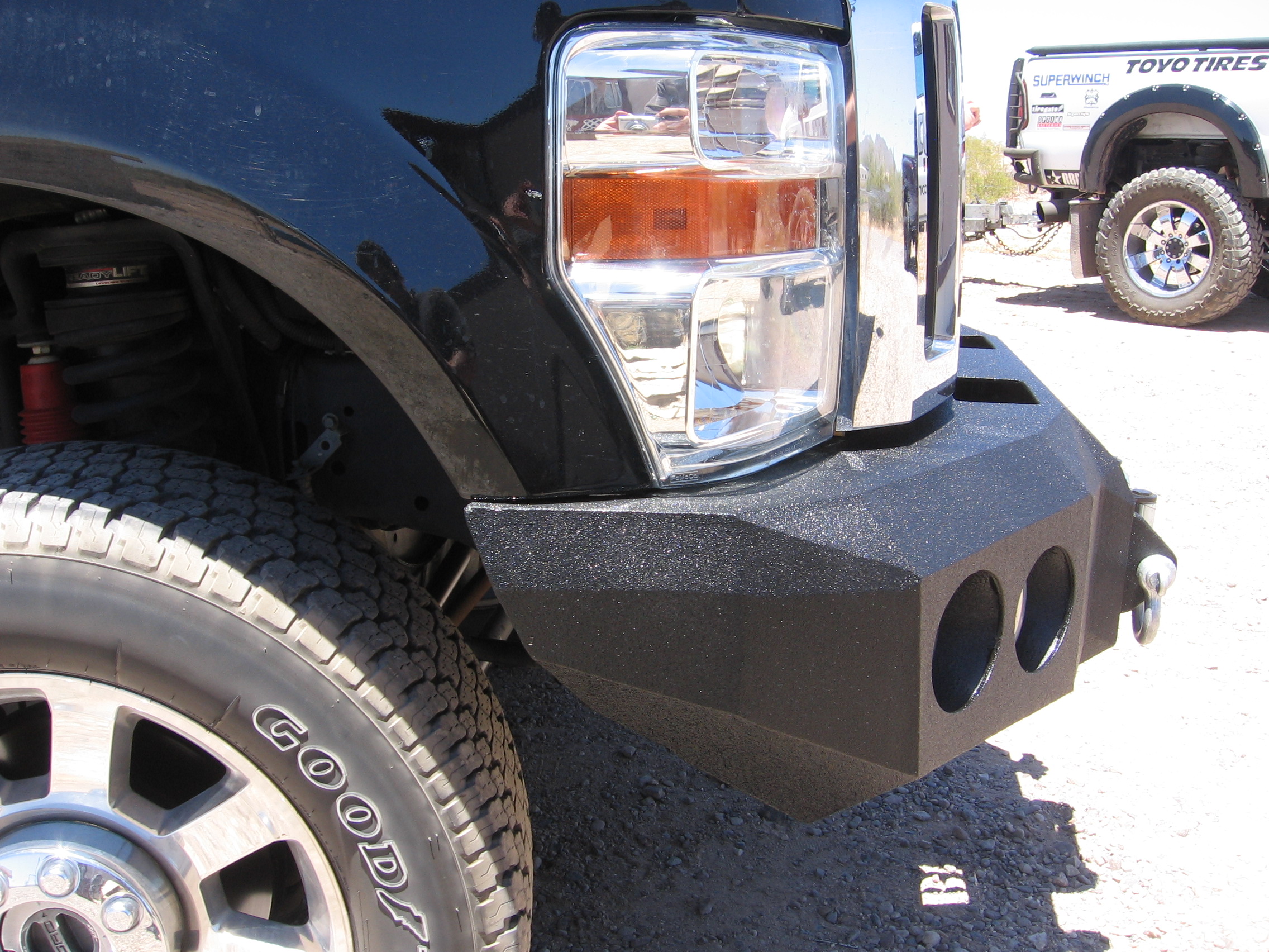 08-10 Ford F250 front base bumper
