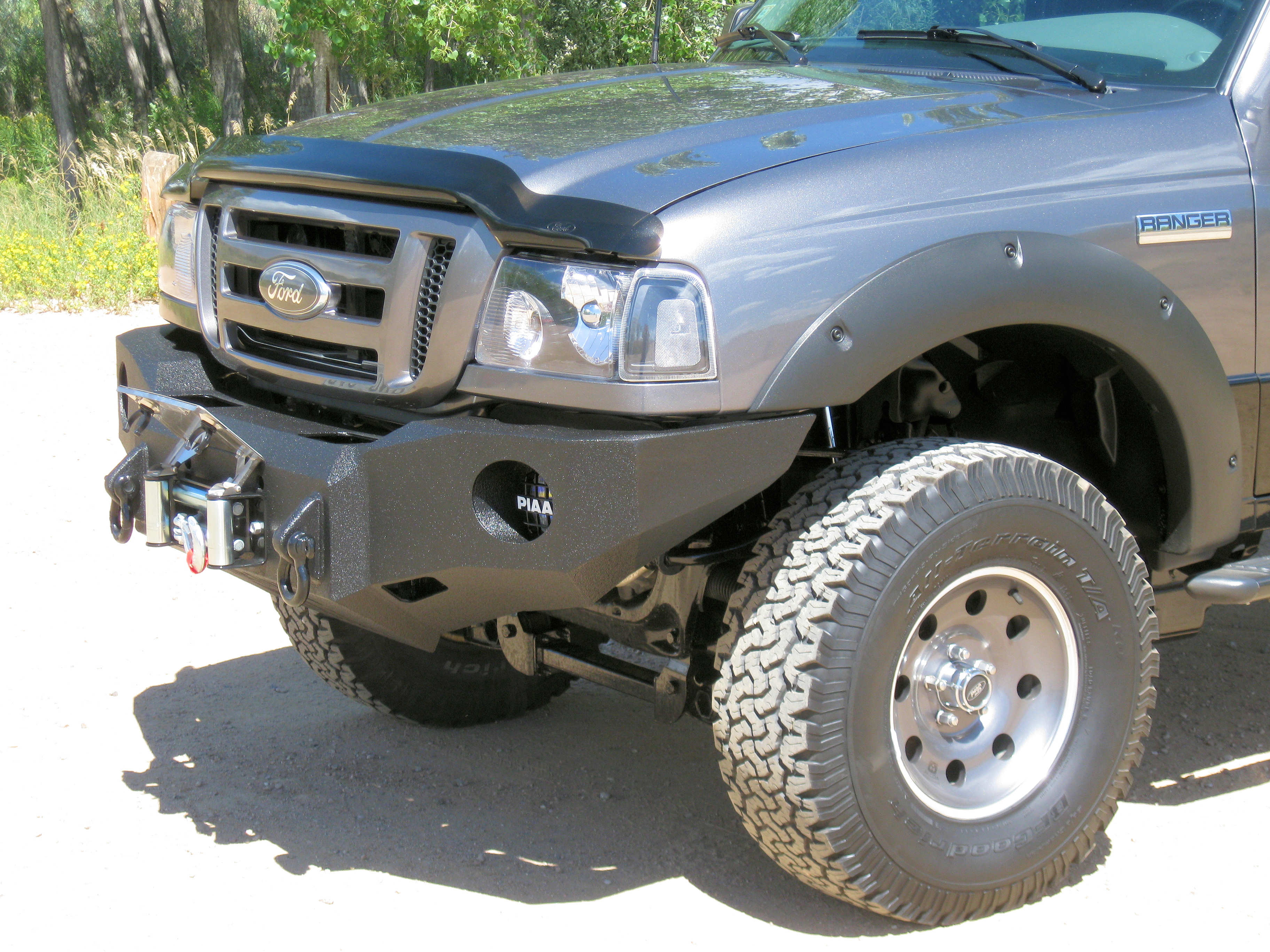 98-12 Ford Ranger front base bumper