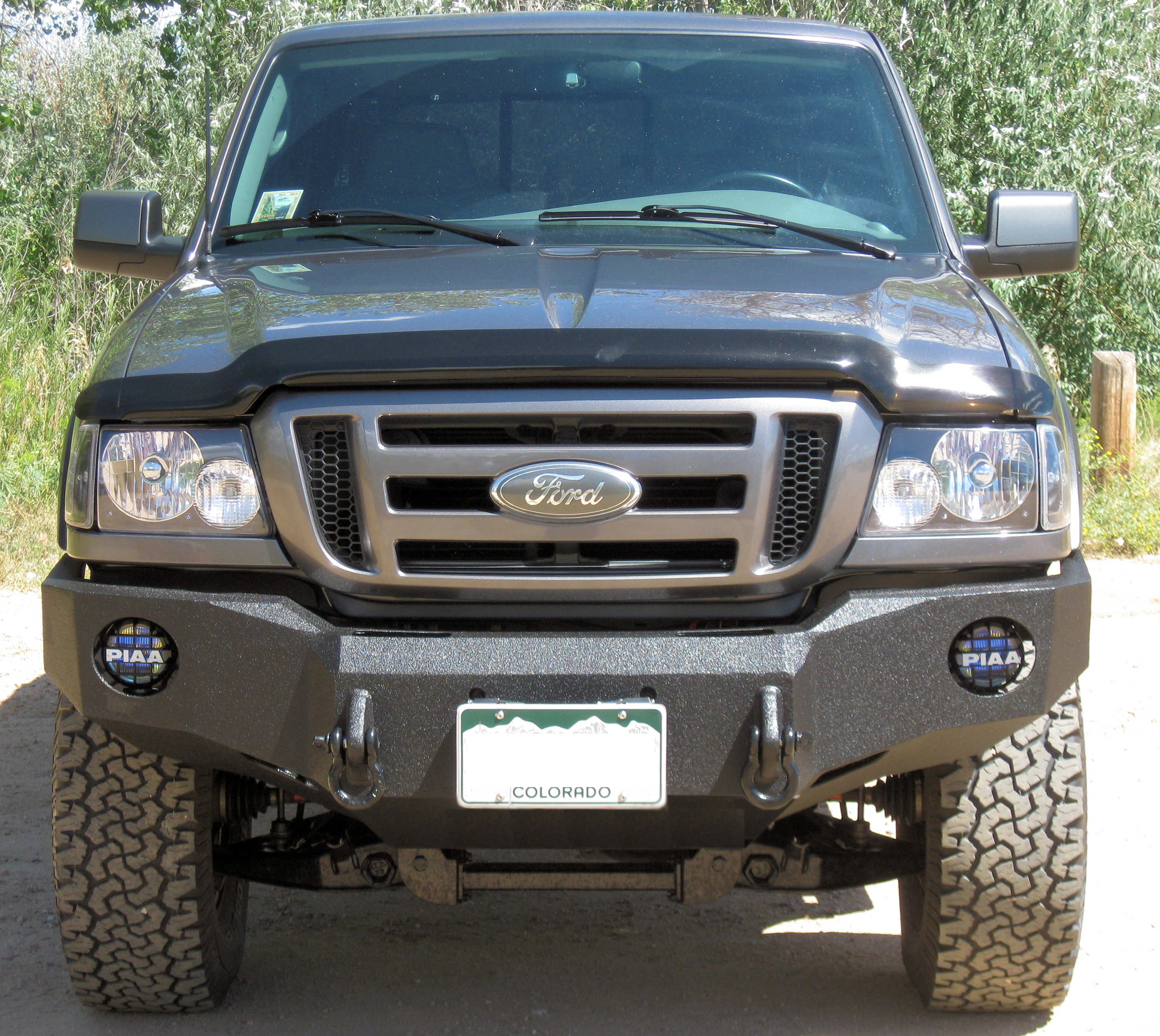 98-12 Ford Ranger front base bumper