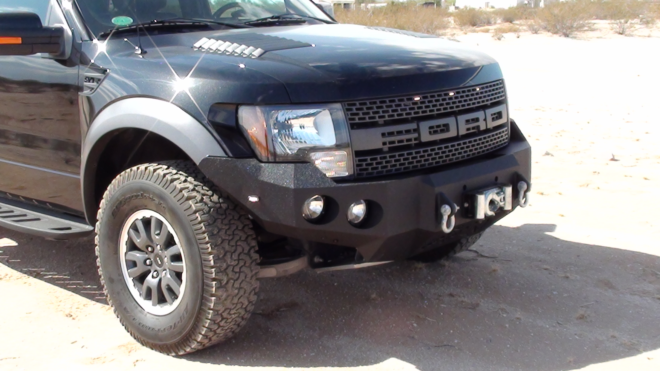 10-14 Ford Raptor front base bumper