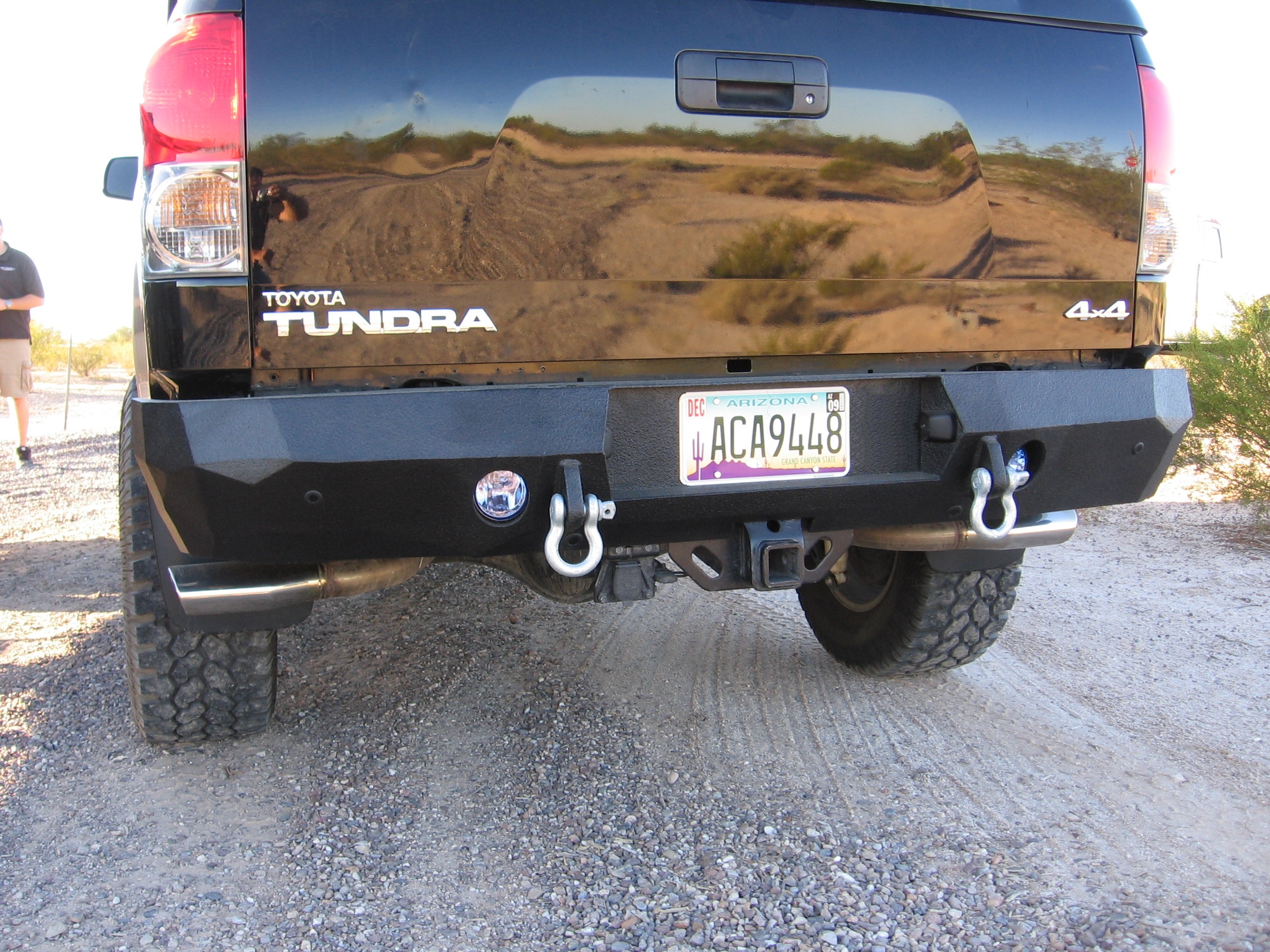 07-13 Toyota Tundra Rear Base Bumper